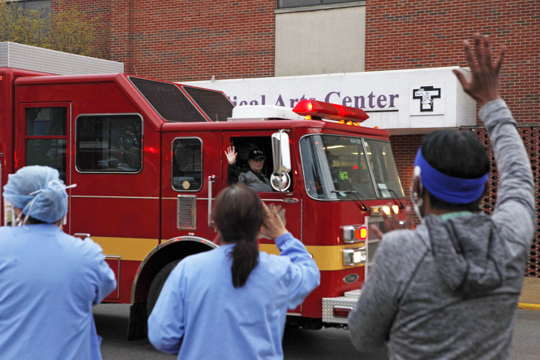 First responders recognize Hammond health care workers
